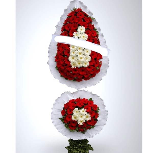  Antalya Çiçek Gönder Gelin Duvağı Çelenk-zc424
