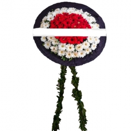  Antalya Çiçek Siparişi Cenaze Çelengi-zc438